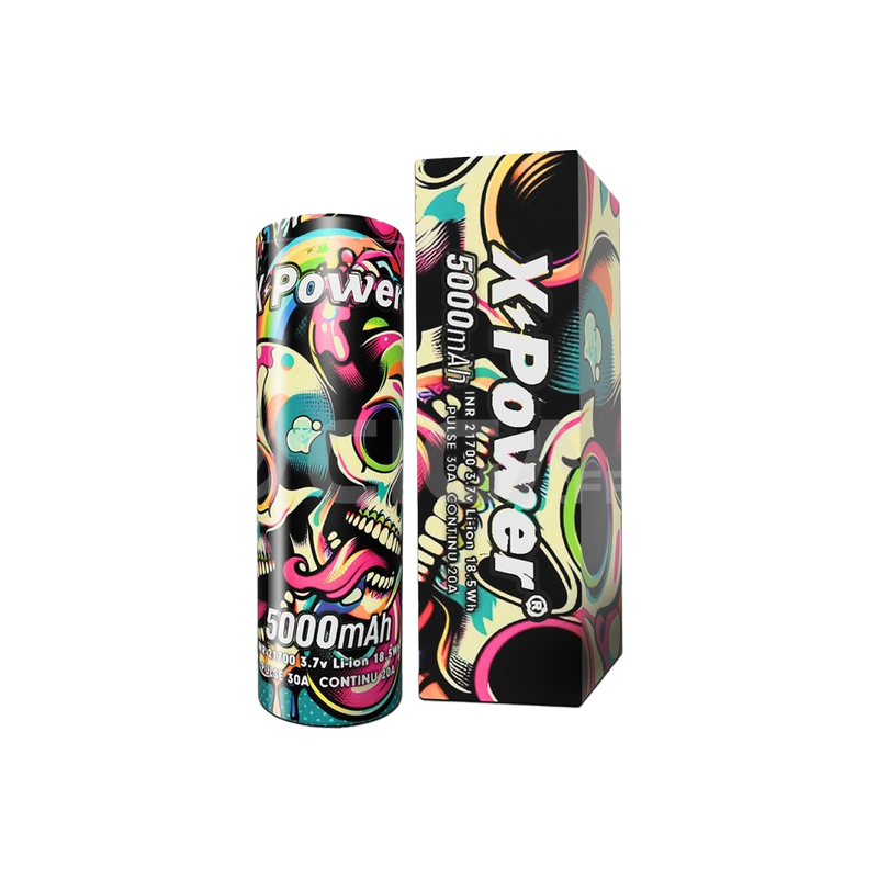 Accu 21700 X-Power 5000mAh - VapeMaroc