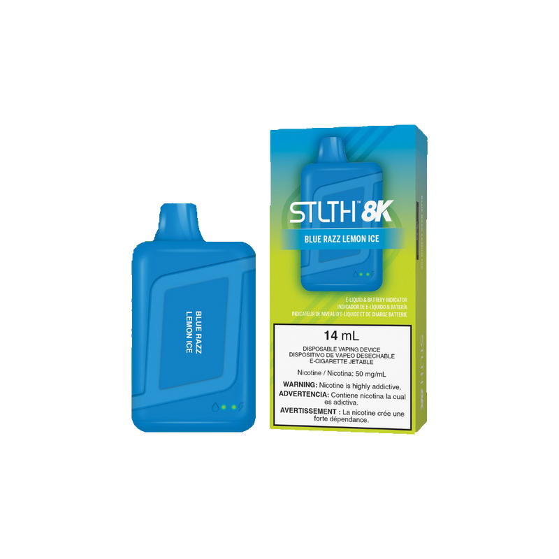 STLTH 8K - Blue Razz Lemon Ice - 5%