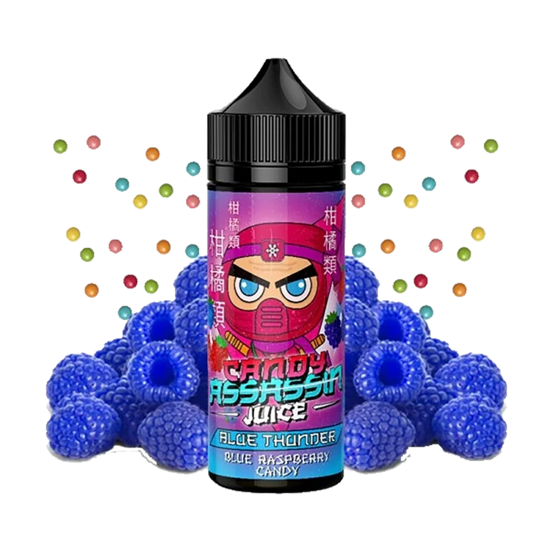 Candy Assassin Juice - Blue Thunder 120ml - VapeMaroc