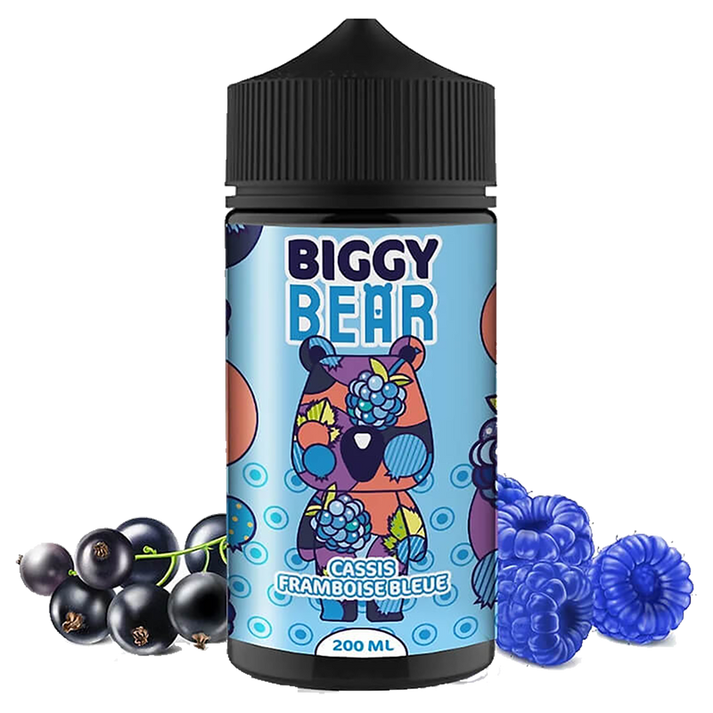Cassis Framboise Bleue - Biggy Bear - 200ml