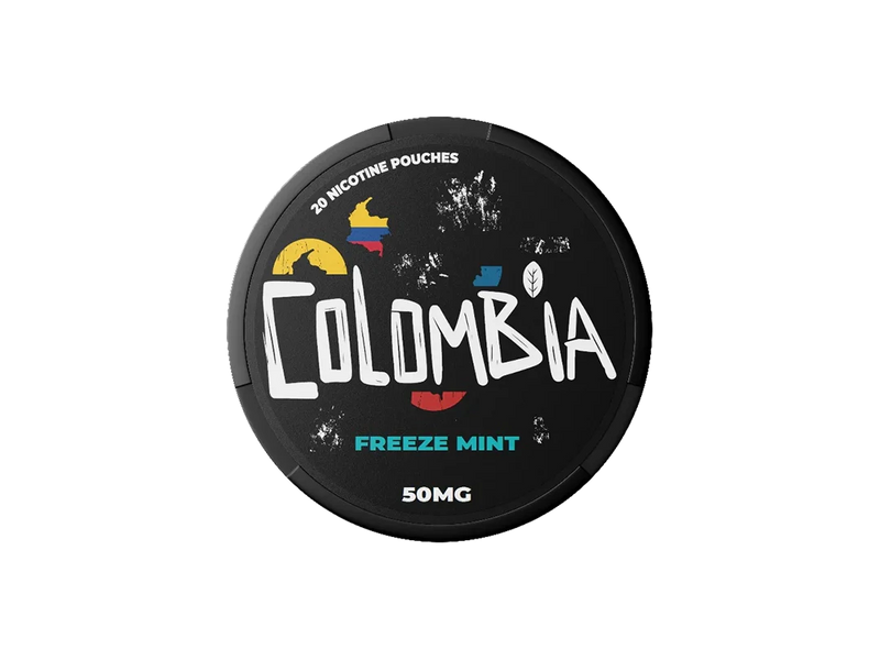 Colombia INTENSE Nicotine Pouches - Freeze Mint