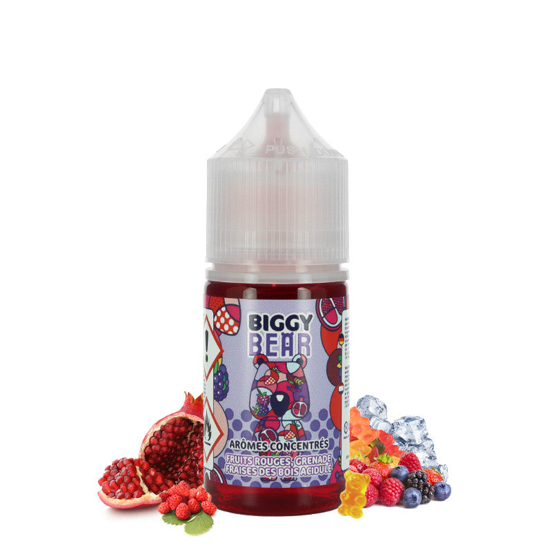 Concentré Biggy Bear 30ml - Fruits Rouges Grenade Fraise Des Bois
