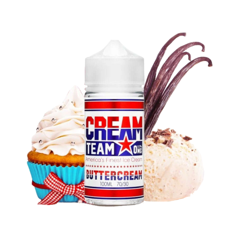 Cream Team Buttercream 120ml - Kings Crest