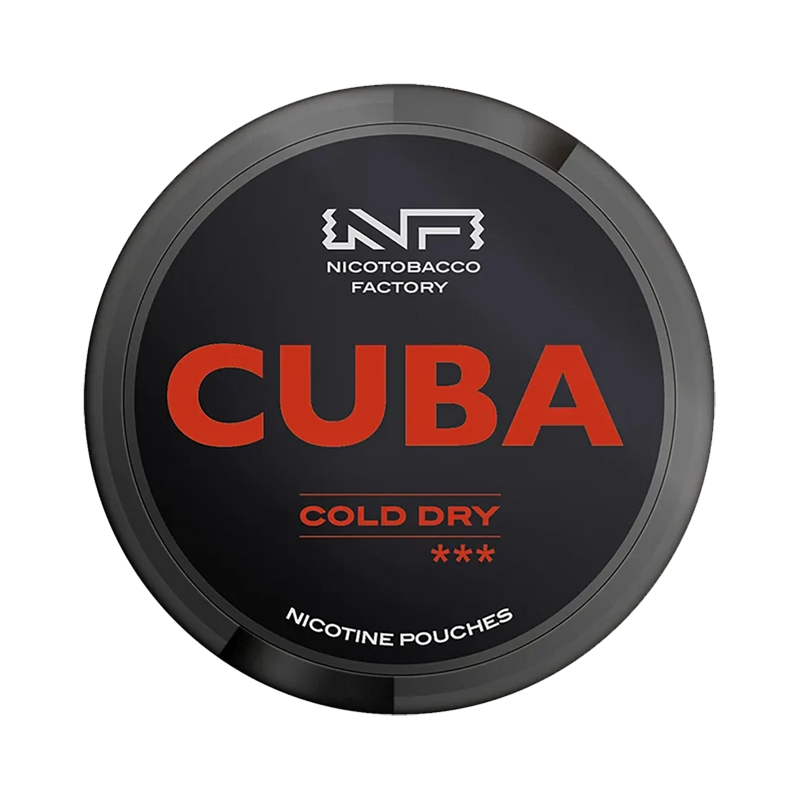 Cuba Nicotine Pouche - Cold Dry Strong - 50mg