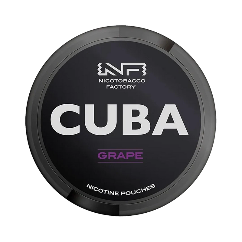 Cuba Nicotine Pouche - Grape Strong - 50mg