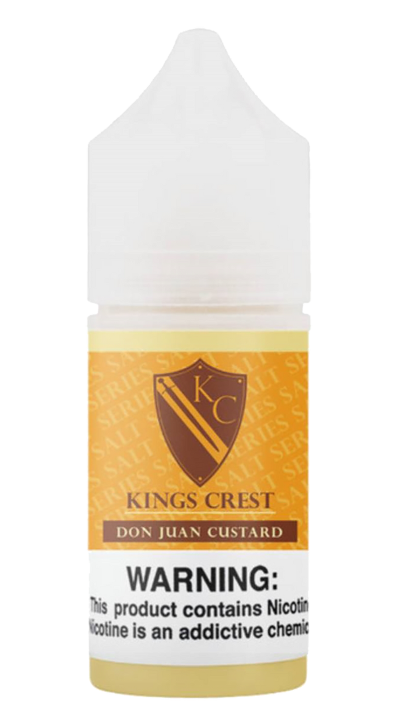 Don Juan Custard 30 ml Salt E-Liquide by Kings Crest
