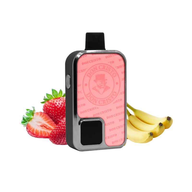 Don Cristo Bars Strawberry Banana 25K Puffs 2%