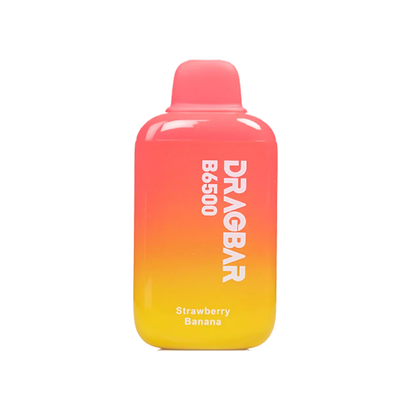 Drag Bar B6500 Puff - Strawberry banana Strong Version- 5%