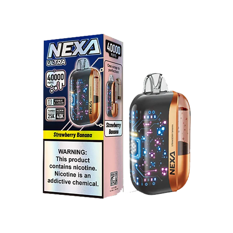 DragBar Nexa Ultra - Strawberry Banana - 40k Taffs 2%