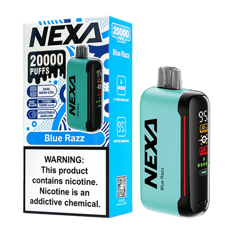 DragBar Nexa - Blue Razz - 20k Taffs 5%