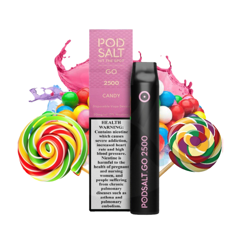 POD Salt 2500 puffs Candy 2%
