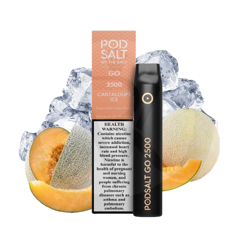 POD Salt 2500 puffs Cantaloupe 2%