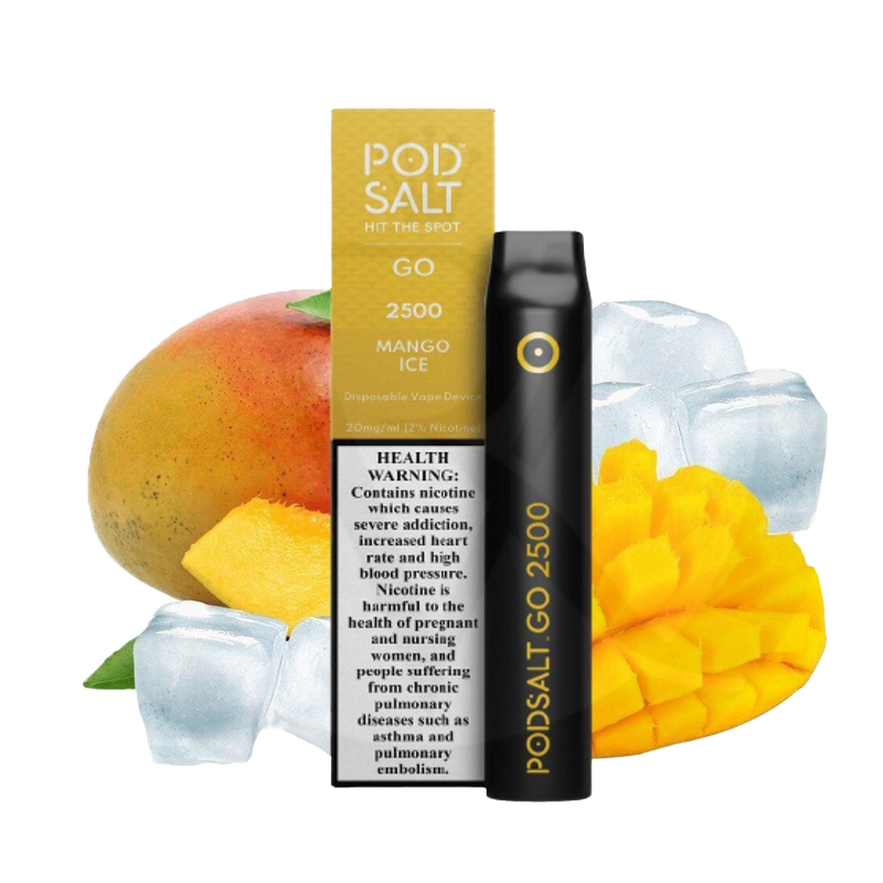 POD Salt 2500 puffs Mango Ice 5%