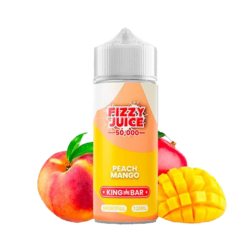 Fizzy Juice King Bar - Peach Mango - 120ml
