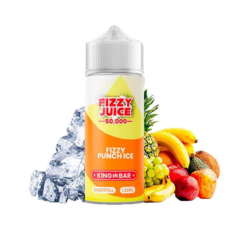 Fizzy Juice King Bar - Punch Ice - 120ml