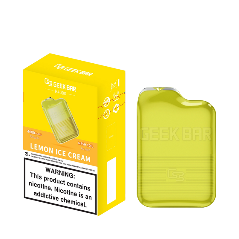 Geek Bar PINEAPPLE COCNUT MILK 4000 Puffs - E-cigararette jetable