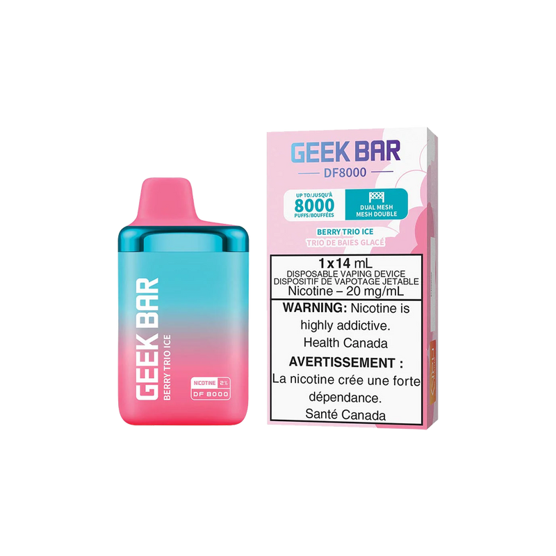 Geekbar DF8000 Puff - Triple Berry Ice - 5%