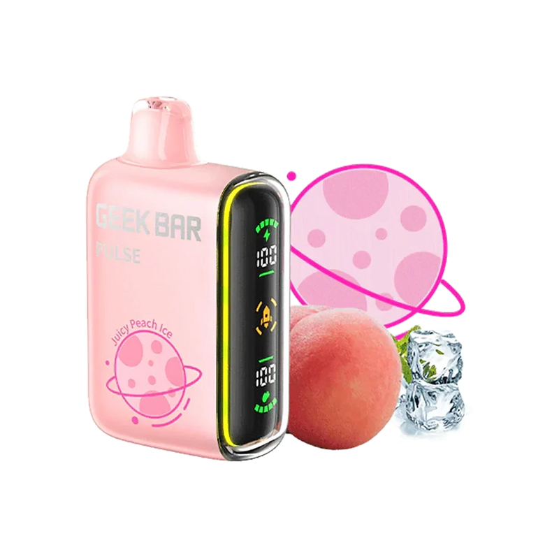 Geek Bar Pulse 15K Puff - Juicy Peach Ice - 5%