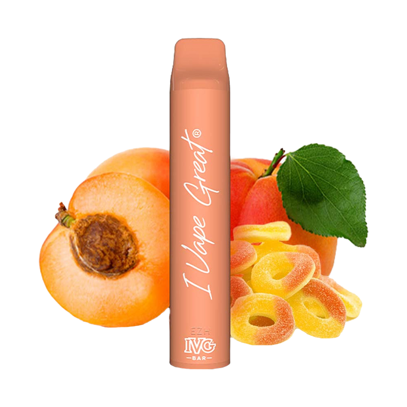 IVG Bar 600 Taffs - Peach Rings (2%)