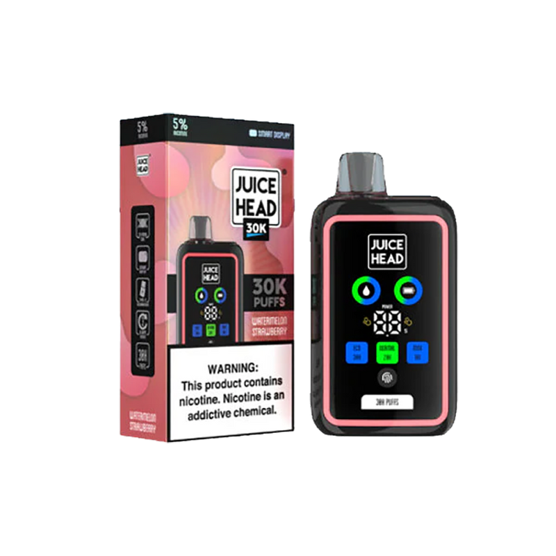 JUICE HEAD 30K Puffs - Watermelon Strawberry - 5%