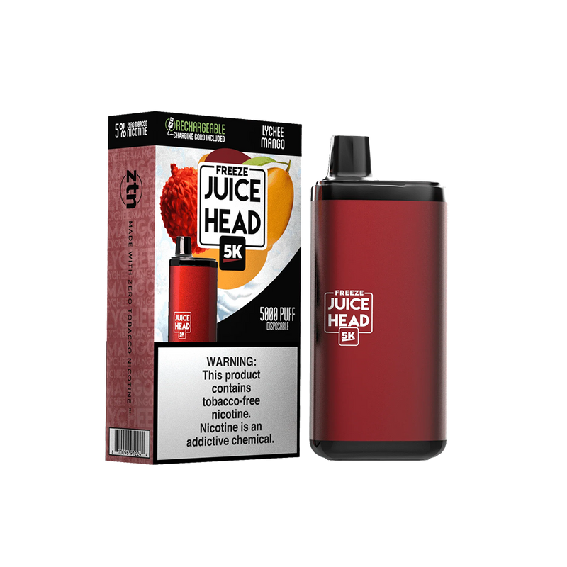 JUICE HEAD BARS FREEZE 5000 Taffs - Lychee Mango