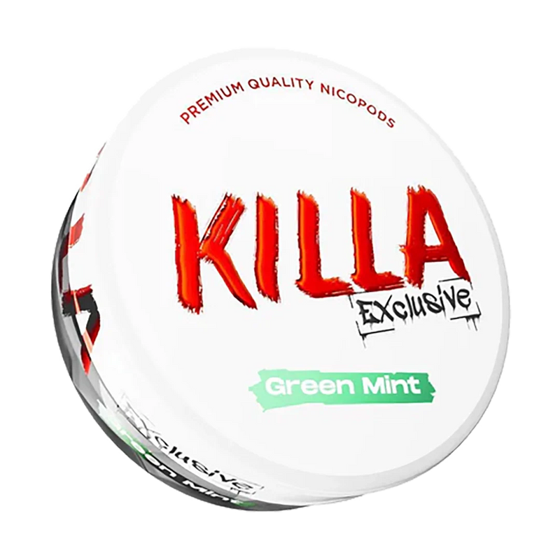 Killa Snus Exclusive - Green Mint - 13.2 mg/pouch