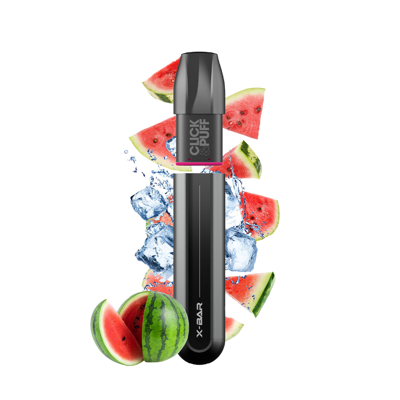 X-BAR Click & Puff kit de démarrage - Pastèque Glacée