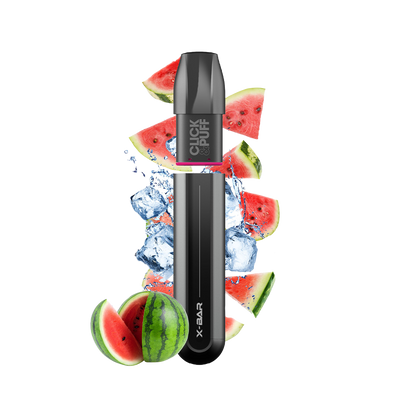 X-BAR Click & Puff kit de démarrage - Pastèque Glacée