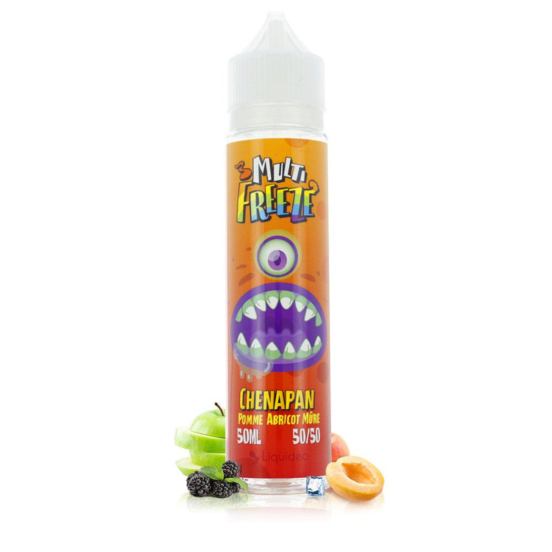 Liquideo -Multi Freeze Chenapan Pomme Abricot Mure 60ml