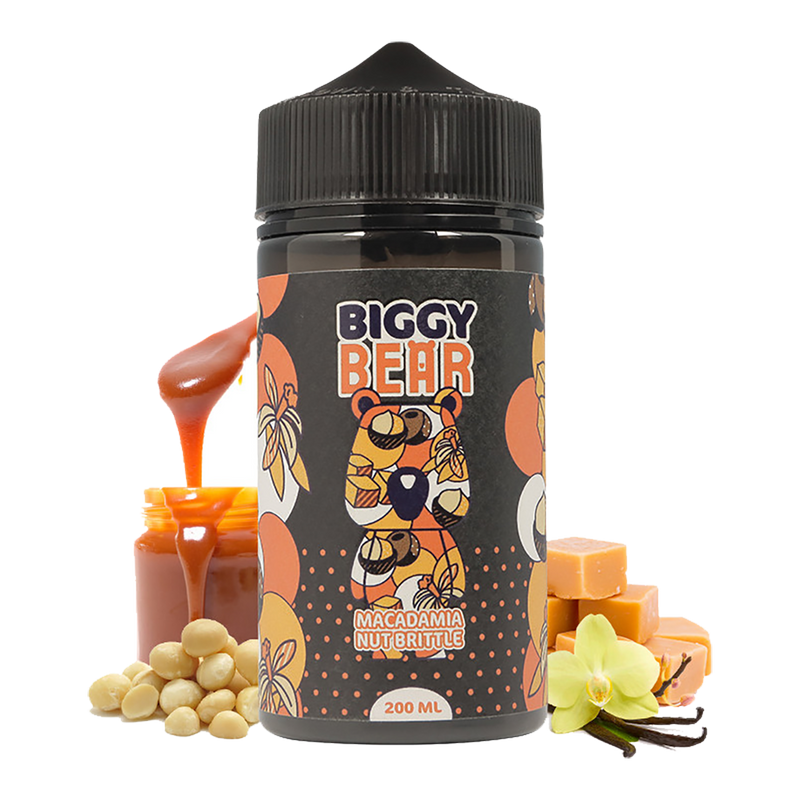 Macadamia Nut Brittle - Biggy Bear - 200ml