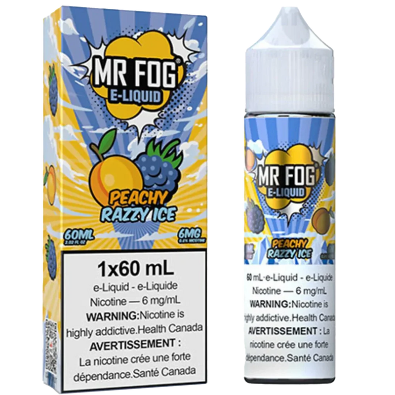 Mr Fog Peachy Razzy Ice 60ml