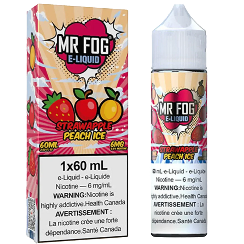 Mr Fog Strawapple Peach Ice 60ml