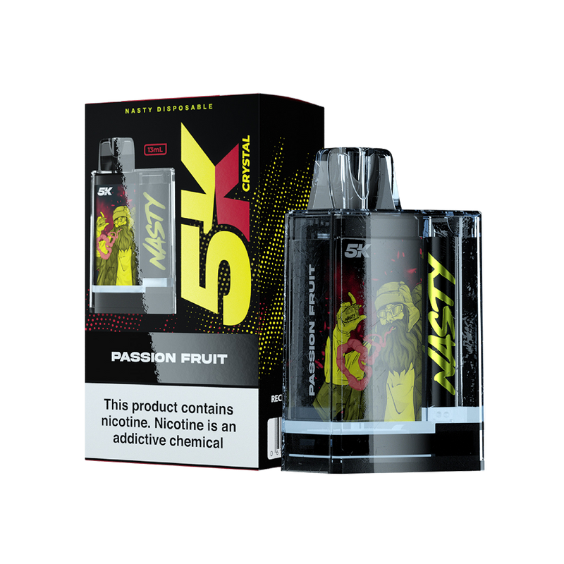 Nasty 5K Crystal - PASSION FRUIT 5000 puffs 5%