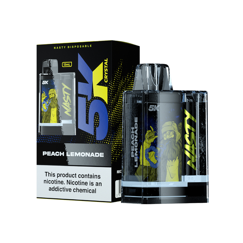 Nasty 5K Crystal - PEACH LEMONADE 5000 puffs 5%