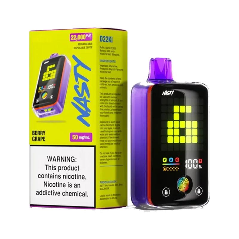 Nasty D22Ki – Berry Grape 50 mg