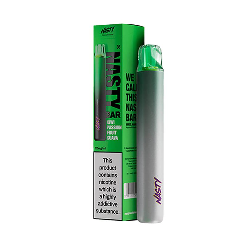 Nasty DX2 - Kiwi Passion Fruit Guava 600 Taffs - 20mg