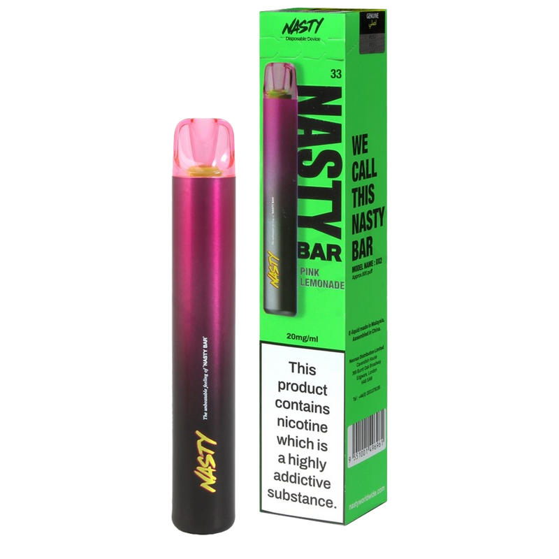 Nasty DX2 - Pink Lemonade 600 Taffs - 20mg