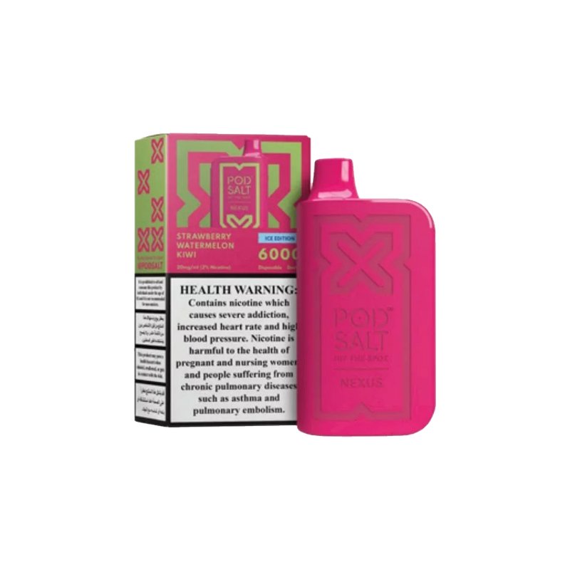 Pod Salt Nexus 6000 - Strawberry Watermelon Kiwi 5%