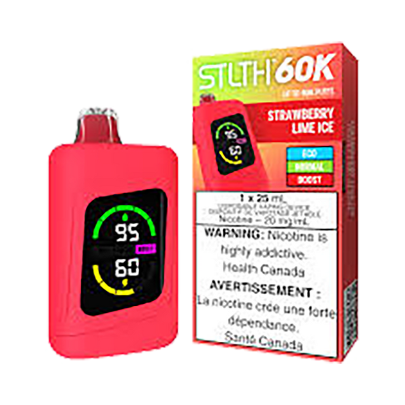 STLTH 60K - Strawberry Lime Ice - 5%