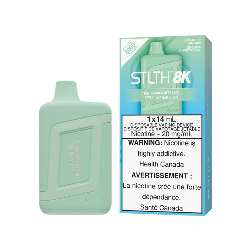 STLTH 8K - Kiwi Dragon Berry Ice - 5%