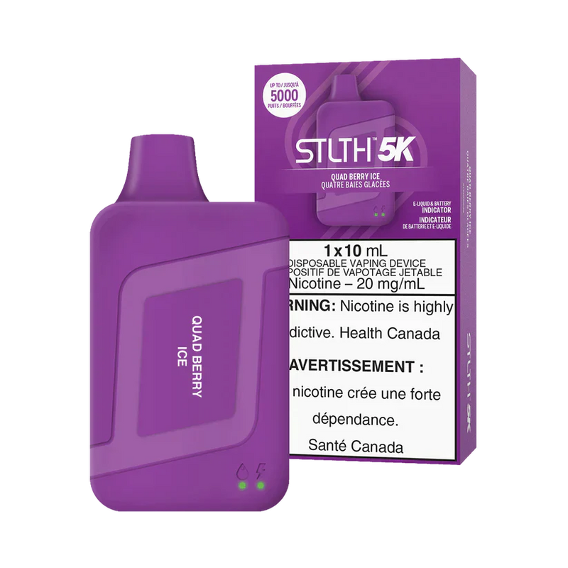 STLTH 5K - QUAD BERRY ICE 5%