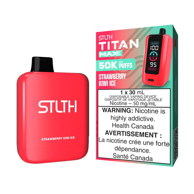 STLTH TITAN MAX 50K - Strawberry Kiwi Ice - 5%