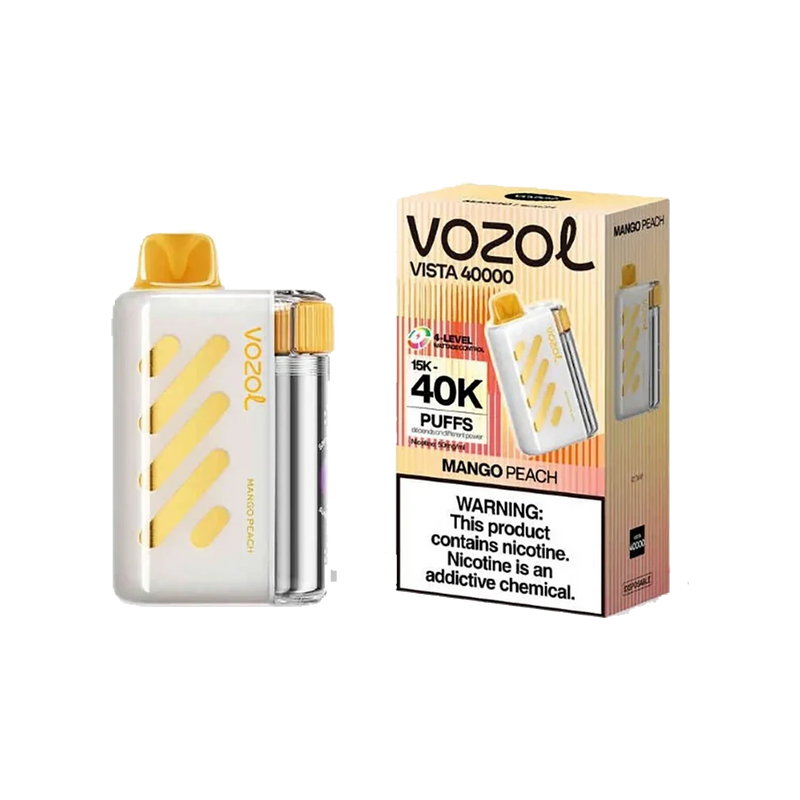 Vozol Rave 40K Puffs - Peach Mango - 5%