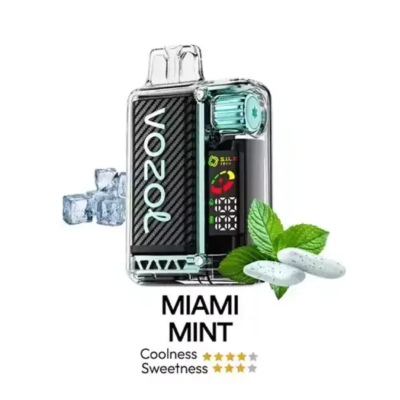Vozol Vista 16000 Puffs - Miami Mint - 5%