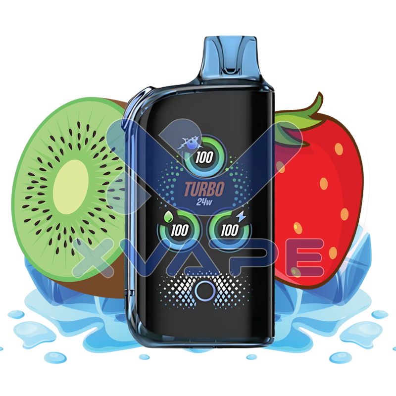 Waka Blast 45K Puffs - Strawberry Kiwi + Ice Mix - 5%