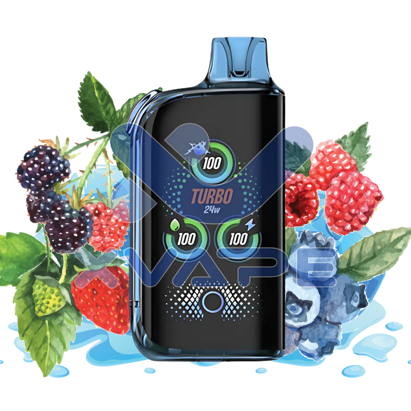 Waka Blast 45K Puffs - Triple Berry + Ice Mix - 5%