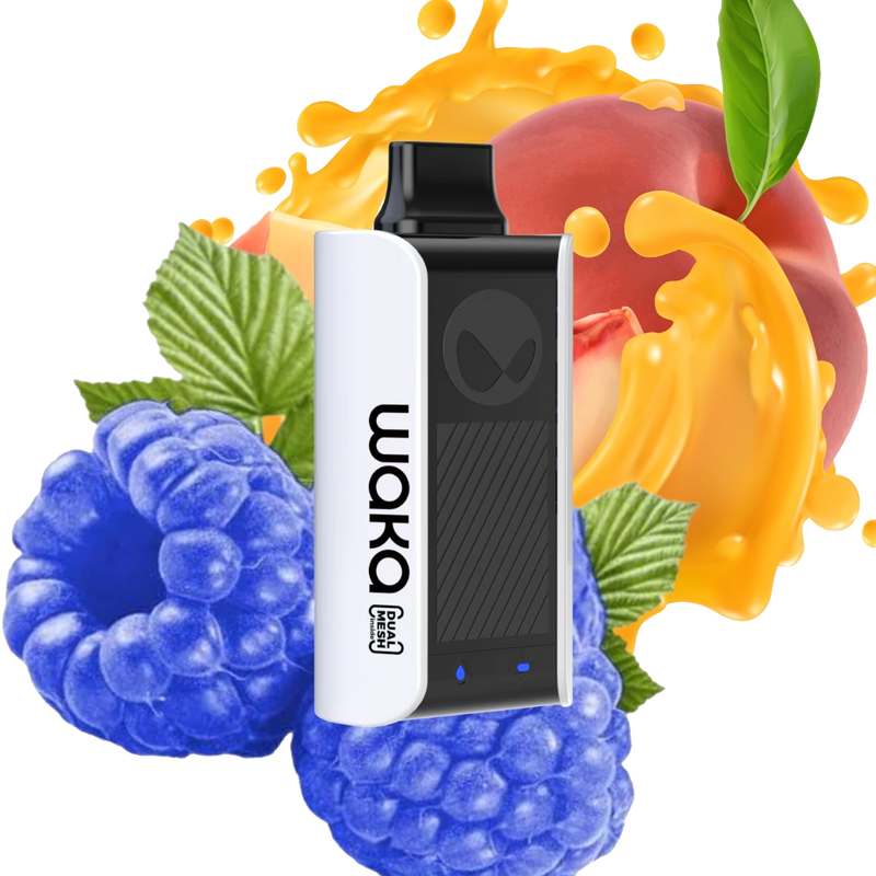 Waka - soPro 18000 - Peach Blue Raspberry 5%