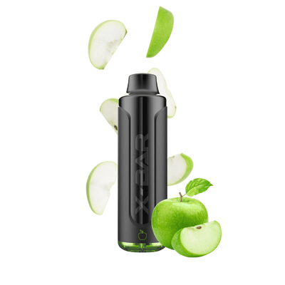 X-BAR MAX 6500 puffs - Green Apple - 0% / 5%