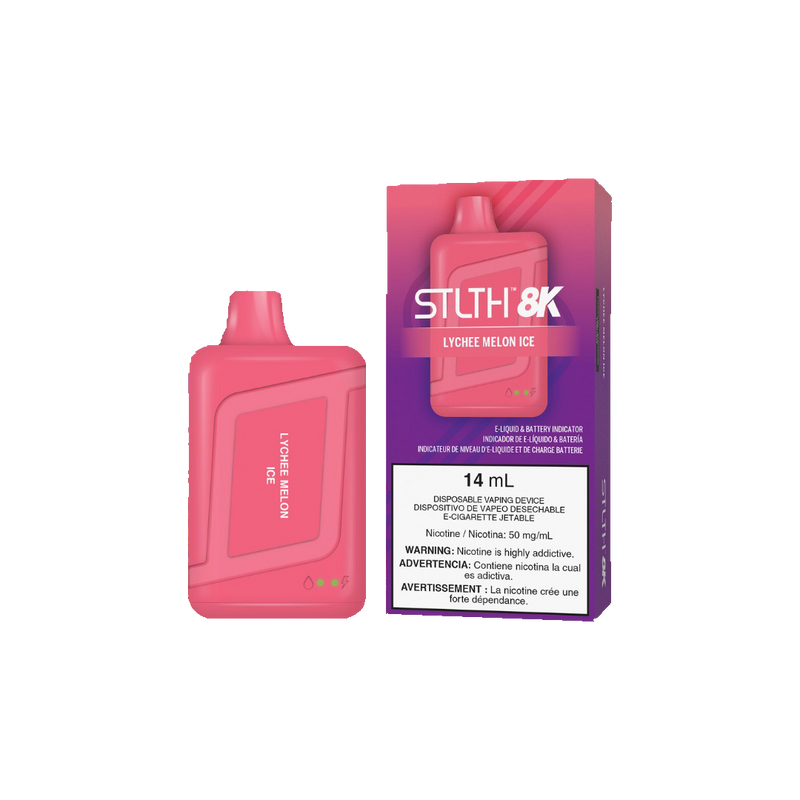 STLTH 8K - Lychee Melon Ice - 5%