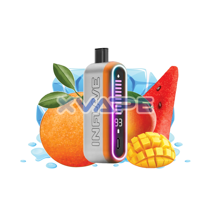 Inflave Onyx - Orange Mango Watermelon - 24K Puffs 5%